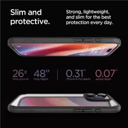 Spigen Ultra Hybrid, matte black - iPhone 16 Pro