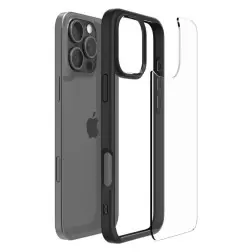 Spigen Ultra Hybrid, matte black - iPhone 16 Pro