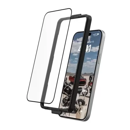 UAG Klaaskaitse Plus, läbipaistev - iPhone 15 Plus