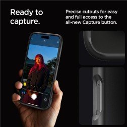 Spigen Ultra Hybrid, frost black - iPhone 16 Pro