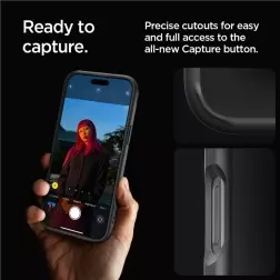 Spigen Ultra Hybrid, frost black - iPhone 16 Pro