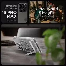 Spigen Ultra Hybrid S MagSafe, graphite - iPhone 16 Pro Max