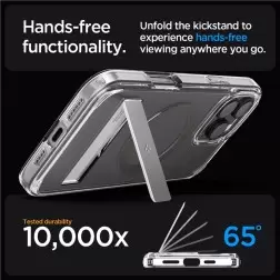 Spigen Ultra Hybrid S MagSafe, graphite - iPhone 16 Pro Max