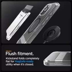 Spigen Ultra Hybrid S MagSafe, graphite - iPhone 16 Pro Max