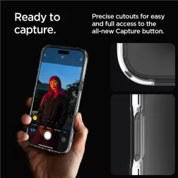 Spigen Ultra Hybrid, frost clear - iPhone 16 Pro