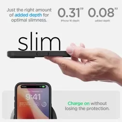 Spigen Ultra Hybrid, frost black - iPhone 16