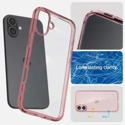 Spigen Ultra Hybrid, rose crystal - iPhone 16