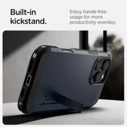 Spigen Tough Armor MagSafe, metal slate - iPhone 16 Pro