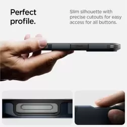 Spigen Tough Armor MagSafe, metal slate - iPhone 16 Pro