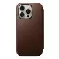 Nomad Modern Leather Folio, brown - iPhone 16 Pro