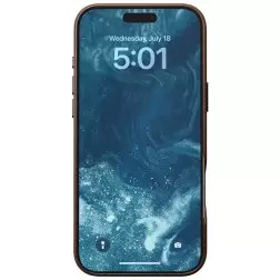 Nomad Traditional Leather case, brown, iPhone 16 Pro Max