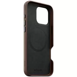 Nomad Traditional Leather case, brown, iPhone 16 Pro Max