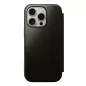 Nomad Leather Folio, green chrome - iPhone 16 Pro