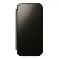 Nomad Leather Folio, green chrome - iPhone 16 Pro