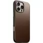 Nomad Modern Leather case, brown - iPhone 16 Pro Max
