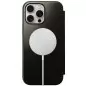 Nomad Leather Folio, green chrome - iPhone 16 Pro Max