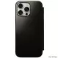 Nomad Leather Folio, green chrome - iPhone 16 Pro Max