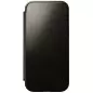 Nomad Leather Folio, green chrome - iPhone 16 Pro Max