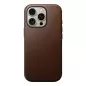 Nomad Modern Leather case, brown - iPhone 16 Pro