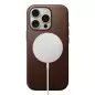Nomad Modern Leather case, brown - iPhone 16 Pro
