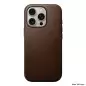 Nomad Modern Leather case, brown - iPhone 16 Pro