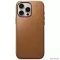 Nomad Modern Leather case, english Tan-C - iPhone 16 Pro Max