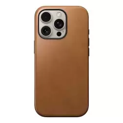 Nomad Modern Leather case, english Tan-C - iPhone 16 Pro