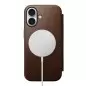 Nomad Modern Leather Folio, brown - iPhone 16