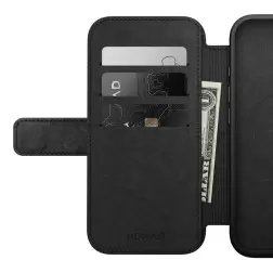 Nomad Modern Leather Folio, brown - iPhone 16