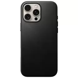 Nomad Traditional Leather case, black, iPhone 16 Pro Max