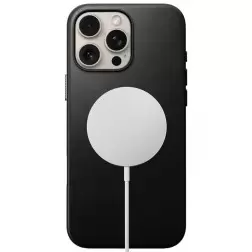 Nomad Traditional Leather case, black, iPhone 16 Pro Max
