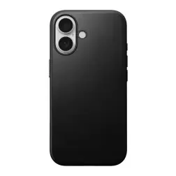 Nomad Modern Leather case, black - iPhone 16