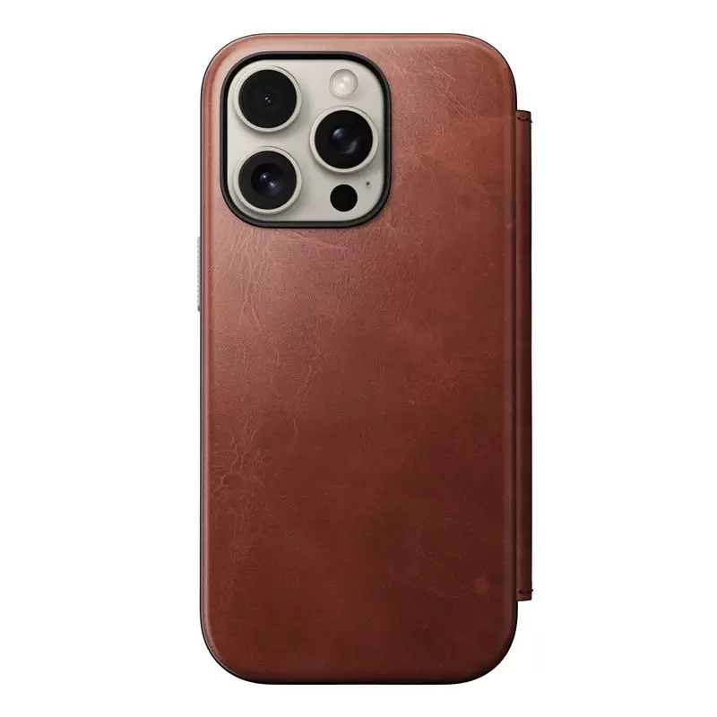 Nomad Leather Folio, olde dublin - iPhone 16 Pro