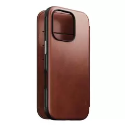Nomad Leather Folio, olde dublin - iPhone 16 Pro