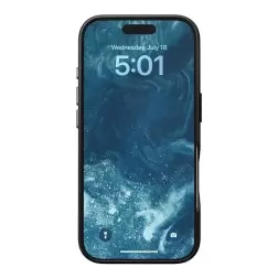 Nomad Traditional Leather case, black, iPhone 16 Pro