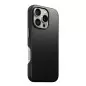 Nomad Traditional Leather case, black, iPhone 16 Pro