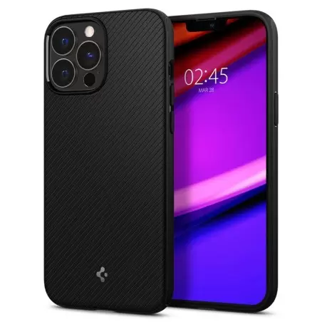 Spigen Mag Armor, mati must - iPhone 13 Pro
