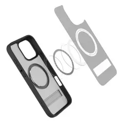 Spigen Ultra Hybrid S MagSafe, frost black - iPhone 16 Pro Max