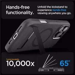 Spigen Ultra Hybrid S MagSafe, frost black - iPhone 16 Pro Max