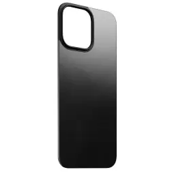 Nomad Magnetic Leather Back, black - iPhone 16 Pro Max
