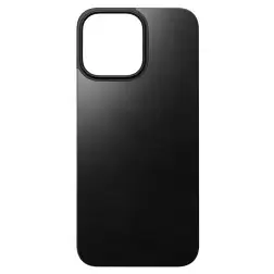 Nomad Magnetic Leather Back, black - iPhone 16 Pro Max