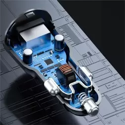 Mobile Origin Car Charger 60W USB-C and USB-A, CA2