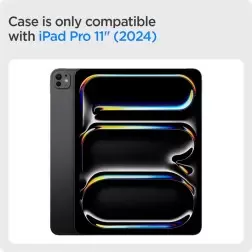 Spigen Air Skin Pro Onetap, gray - iPad Pro 11" 2024