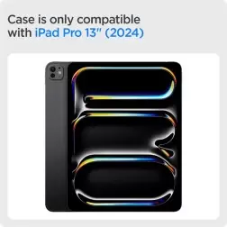 Spigen Air Skin Pro Onetap, gray - iPad Pro 13" 2024