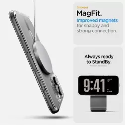 Spigen Ultra Hybrid T MagSafe, white - iPhone 16 Pro Max
