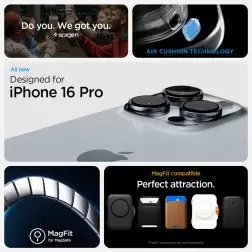 Spigen Tough Armor T MagSafe, black - iPhone 16 Pro