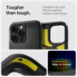 Spigen Tough Armor T MagSafe, black - iPhone 16 Pro