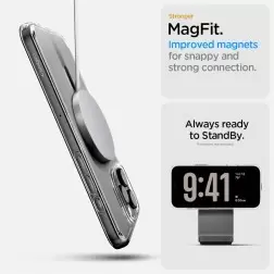 Spigen Ultra Hybrid T MagSafe, graphite - iPhone 16 Pro Max