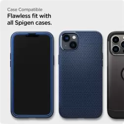 Spigen Glass tR AlignMaster HD 1 Pack, FC black - iPhone 14/13 Pro/13