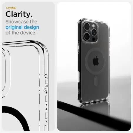Spigen Ultra Hybrid T MagSafe, graphite - iPhone 16 Pro